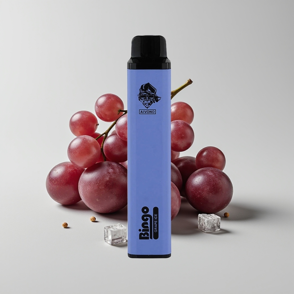 Aivono AIM BINGO 4000 Puffs Desechable Uva Helada 10mL 1000mAh Recargable