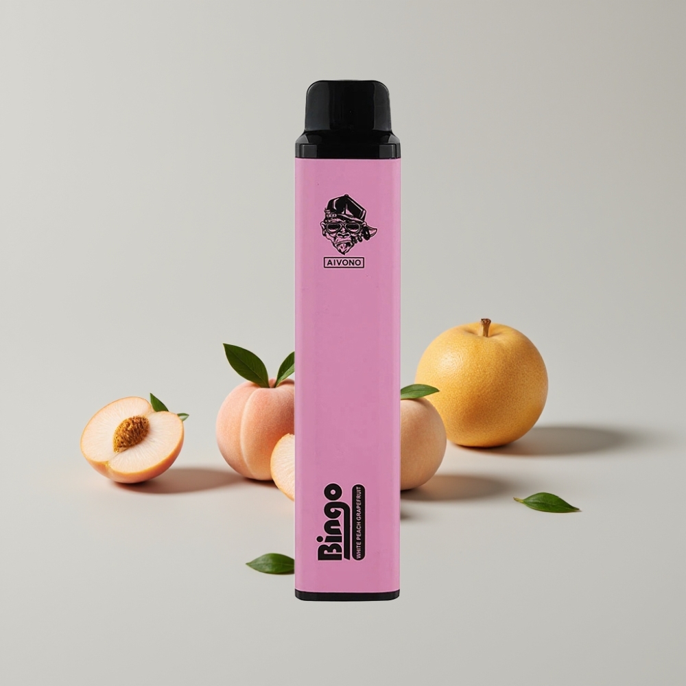 Aivono AIM BINGO 4000 Puffs Vape Desechable Durazno Blanco Pomelo 10mL 1000mAh