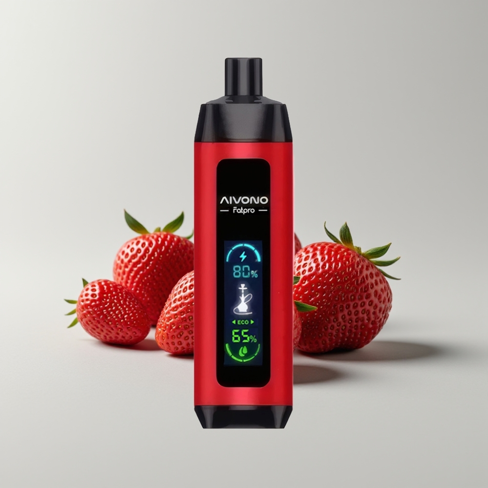 Aivono AIM FATPRO 22000 Puffs 28ml Sabrosa Fresa Dual Modes Recargable