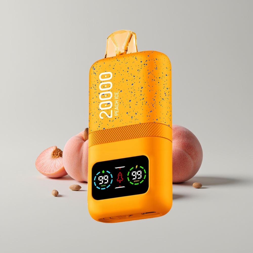 Aivono AIM MAGIC 20000 Puffs Dual Mesh LCD Recargable Sabor Melocotón Helado