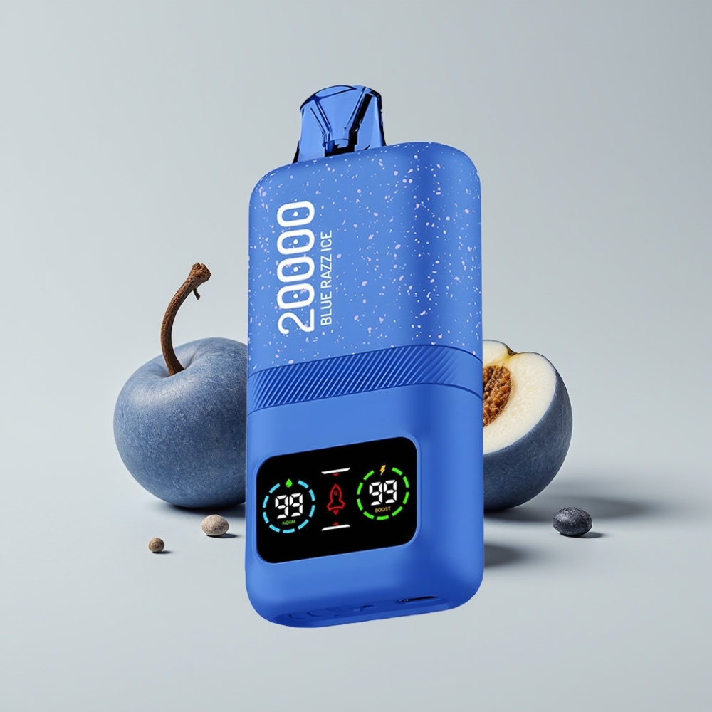 Aivono AIM MAGIC 20000 Puffs Dual Mesh LCD Tipo-C Sabor Frambuesa Azul Hielo