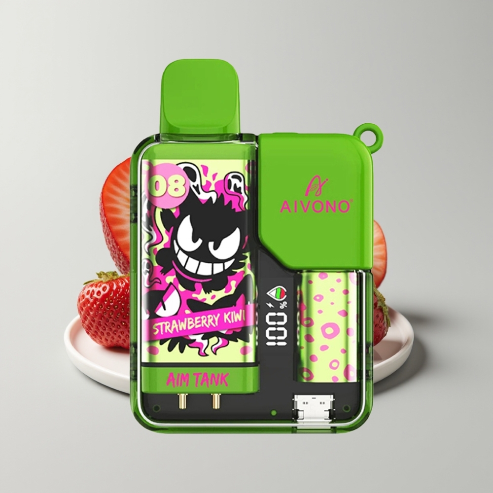 Aivono AIM-TANK 9500 Puffs 18ml 650mAh LCD Fresa Kiwi