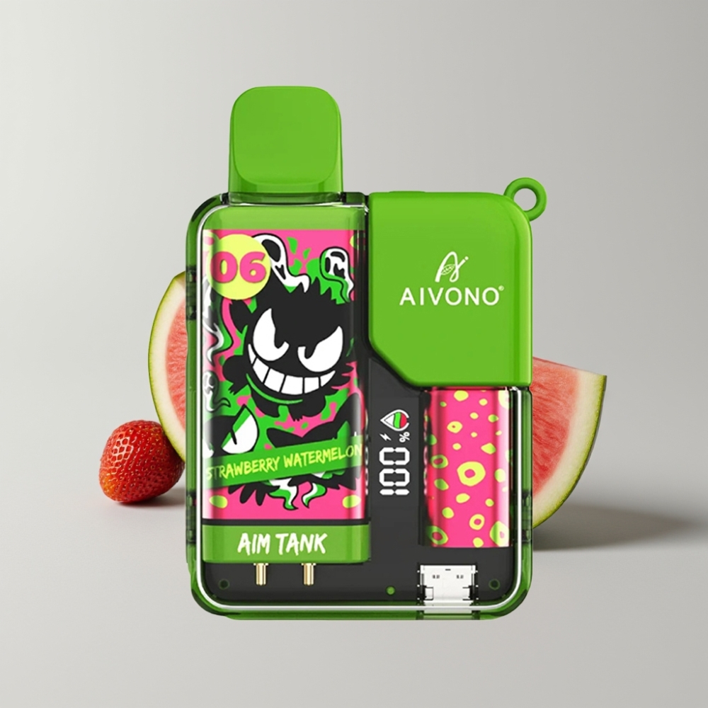 Aivono AIM-TANK 9500 Puffs 18ml LCD Fresa Sandía