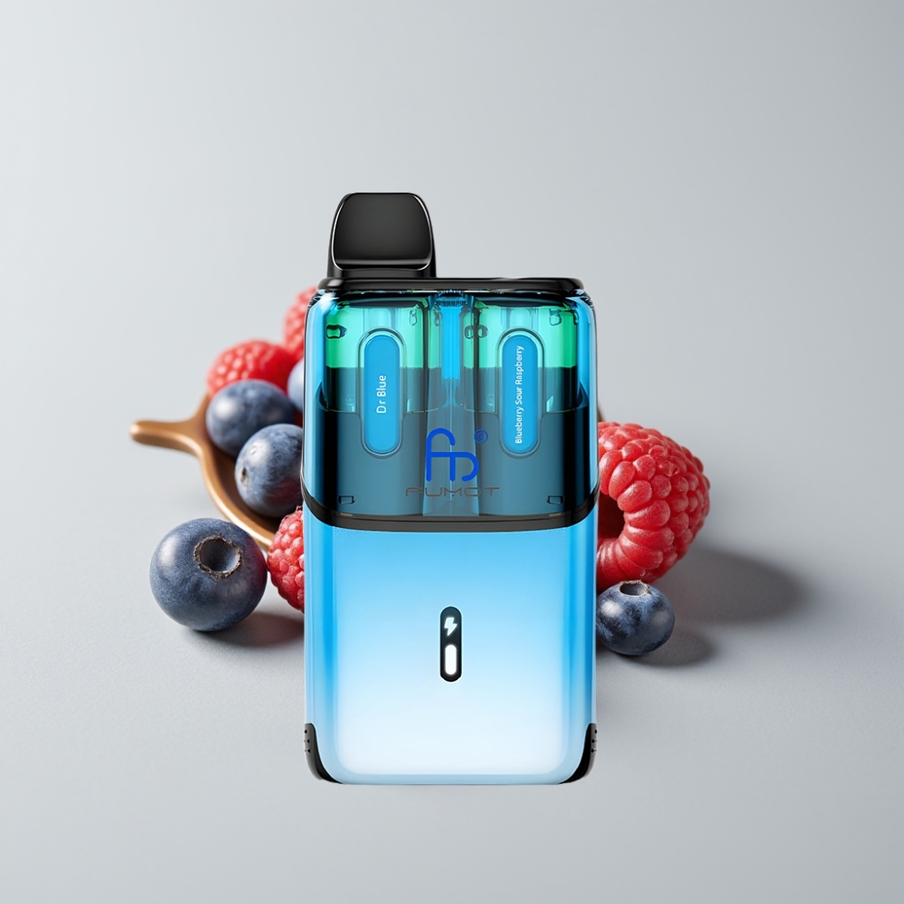 Fumot Ultra T32000 24ml 800mAh Tipo-C Dr Azul - Arándano Frambuesa Ácida