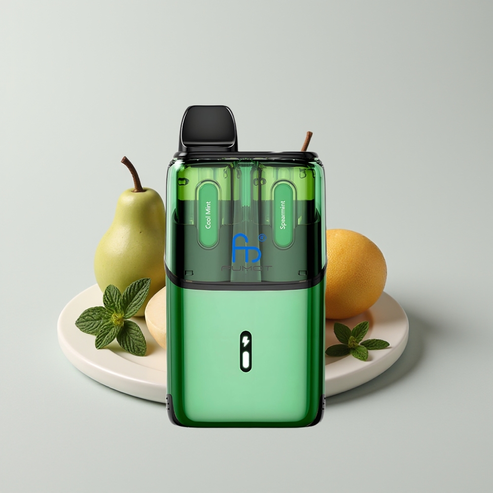 Fumot Ultra T32000 Disposable Vape 32000 Puffs 800mAh Menta Refrescante - Hierbabuena