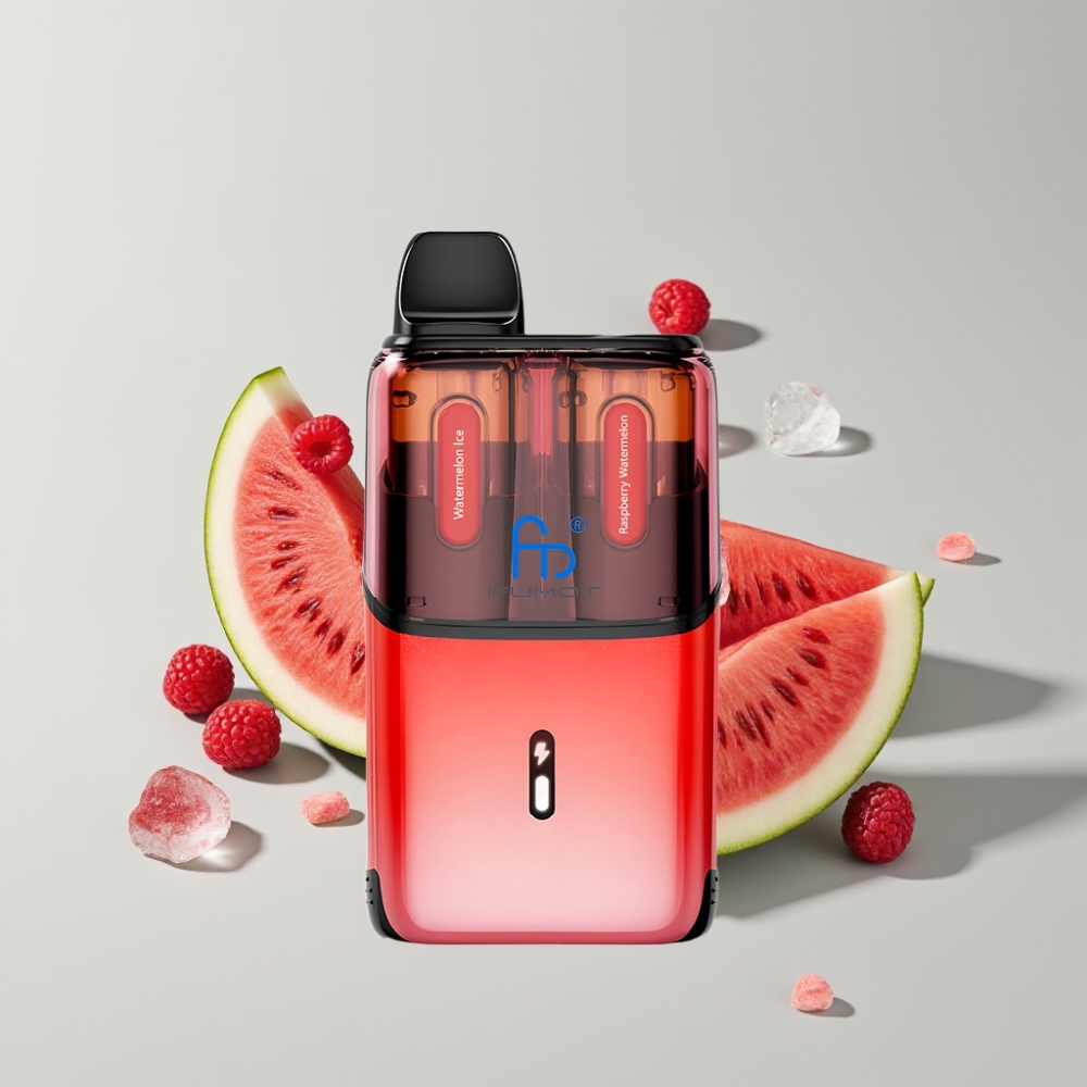 Fumot Ultra T32000 Disposable Vape 32000 Puffs Sandía Helada - Frambuesa Sandía 24ml Tipo-C