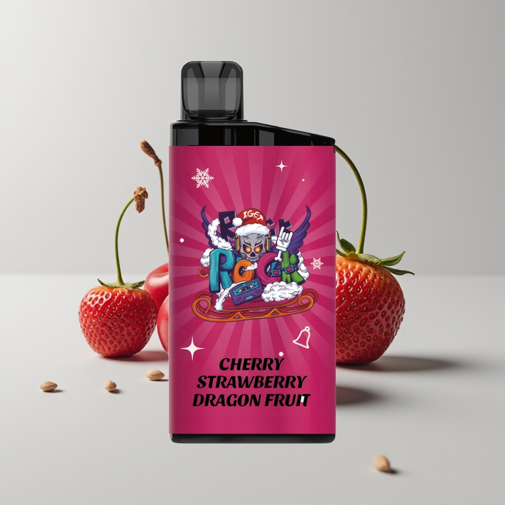 IGET Bar 3500 Puffs Cereza Fresa Fruta del Dragón PC+ALU 1400 mAh