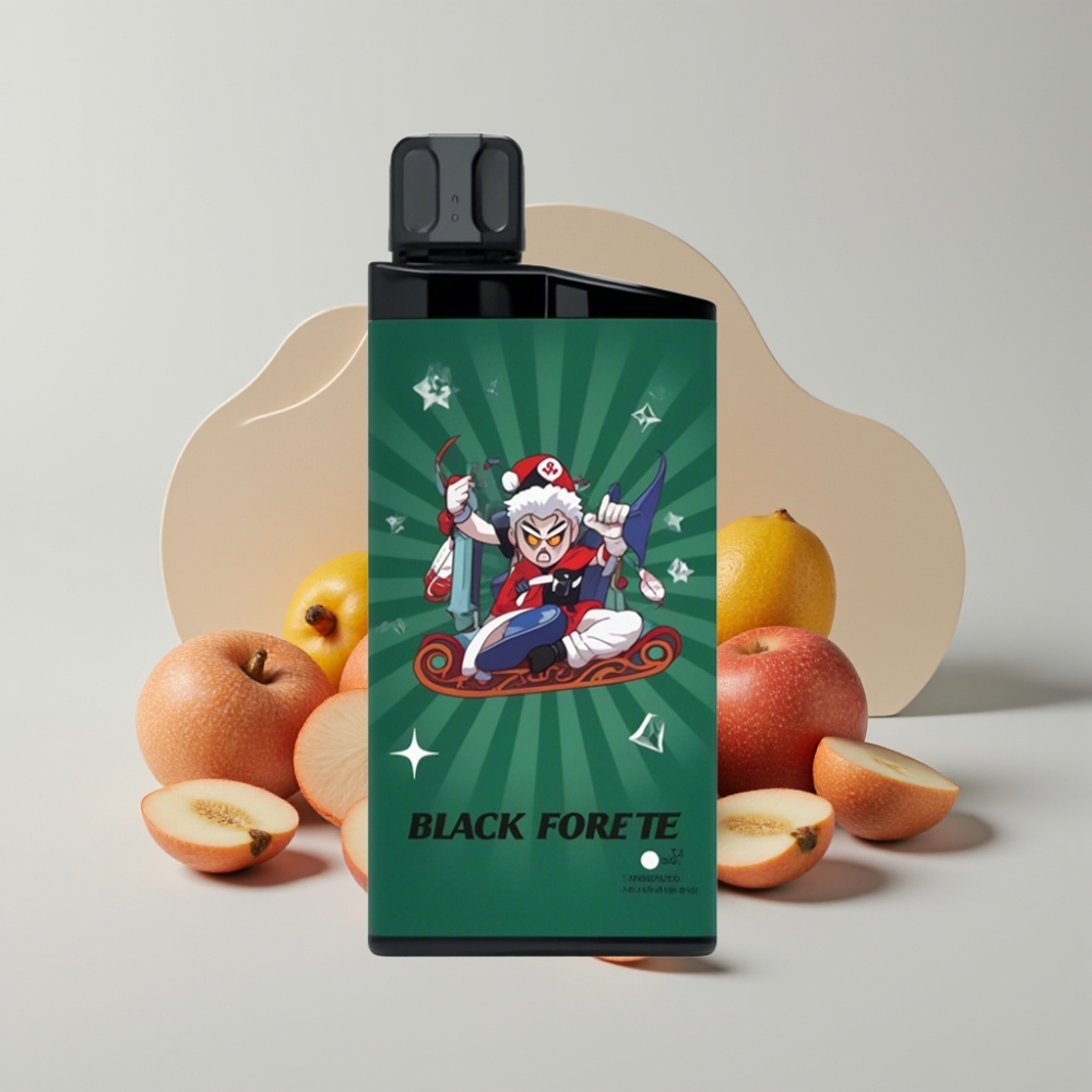 IGET Bar 3500 Puffs Dispositivo Vape Bosque Negro 1.2 Ohm Mesh 1400mAh PC+ALU