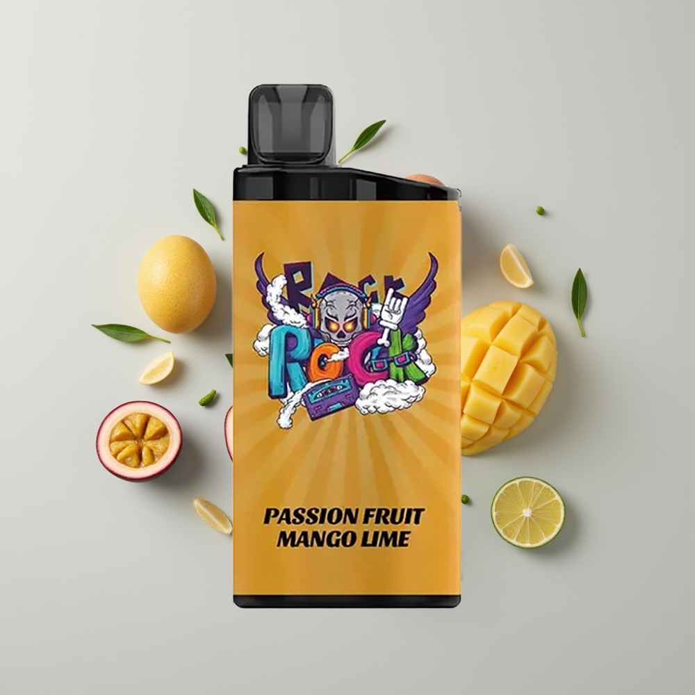 IGET Bar 3500 Puffs Dispositivo Vape Pasión Fruta Mango Lima PC+ALU 1400mAh