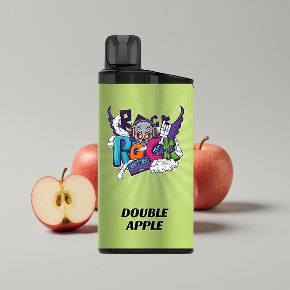 IGET Bar 3500 Puffs Doble Manzana Vape Desechable con Batería 1400 mAh y Malla 1.2 Ohm