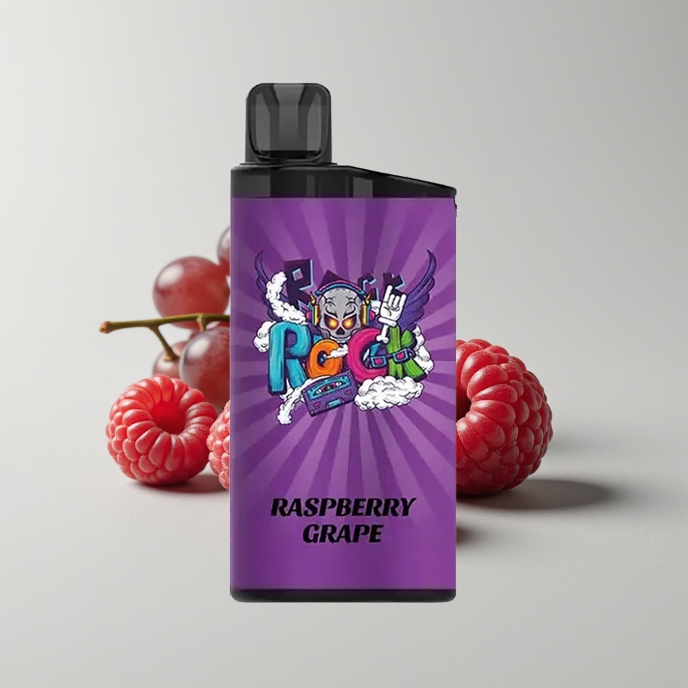 IGET Bar 3500 Puffs Frambuesa Uva PC+ALU 1.2 Ohm Mesh Coil 1400 mAh