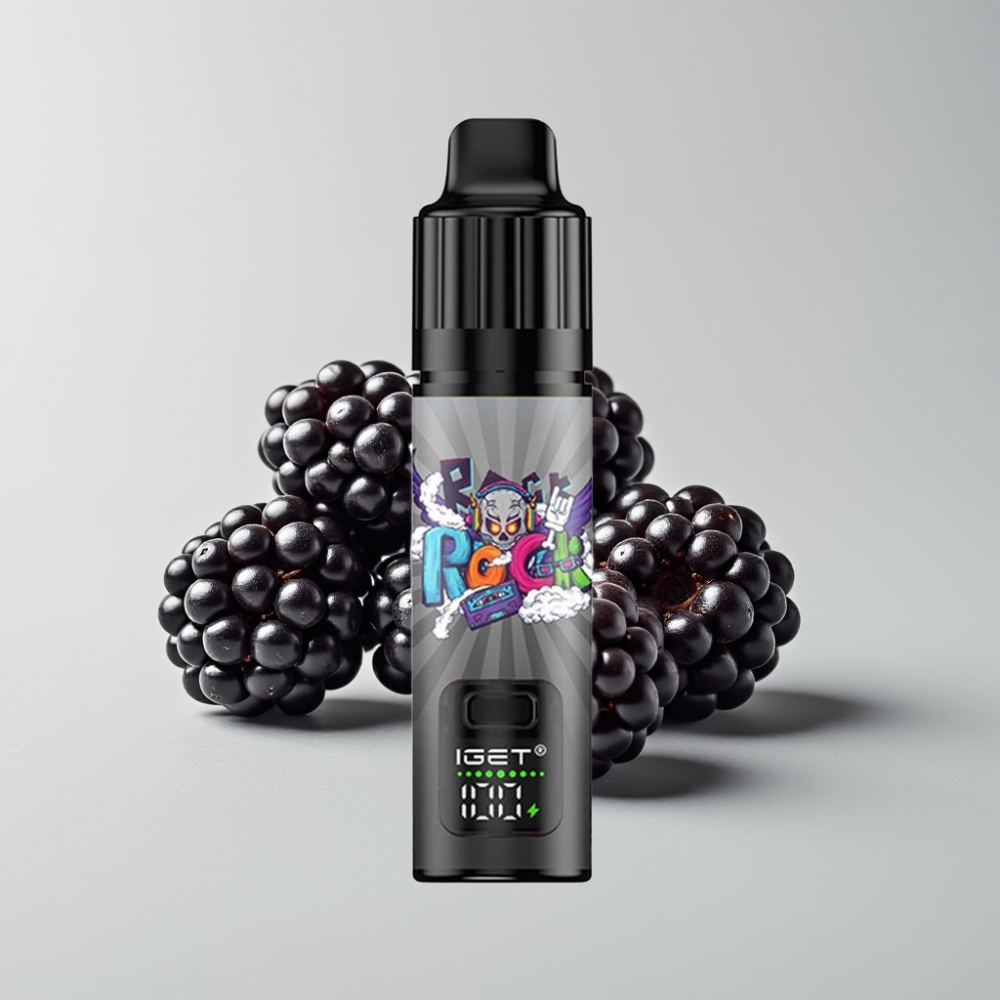 IGET BAR PLUS S3 POD 10000 Puffs 18 ml 5% Nicotina 950 mAh Menta Negra Helada