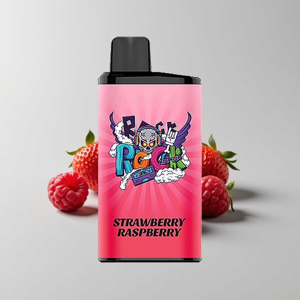 IGET Bar Pro 10000 Puffs Fresa Frambuesa PC+ALU 2000 mAh 1.2 Ohm Mesh Coil