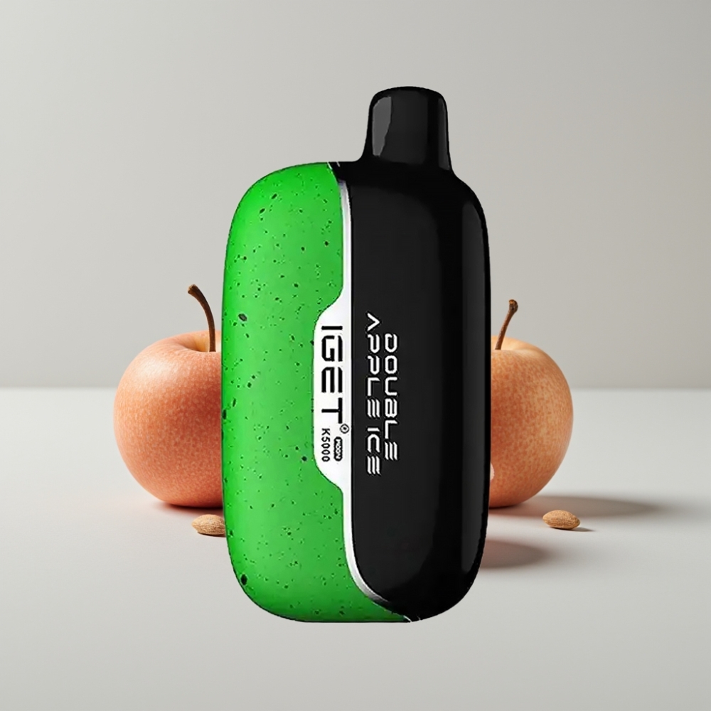 IGET Moon K5000 Puffs Doble Manzana Hielo 81.5g PC 1.35 Ohm Mesh