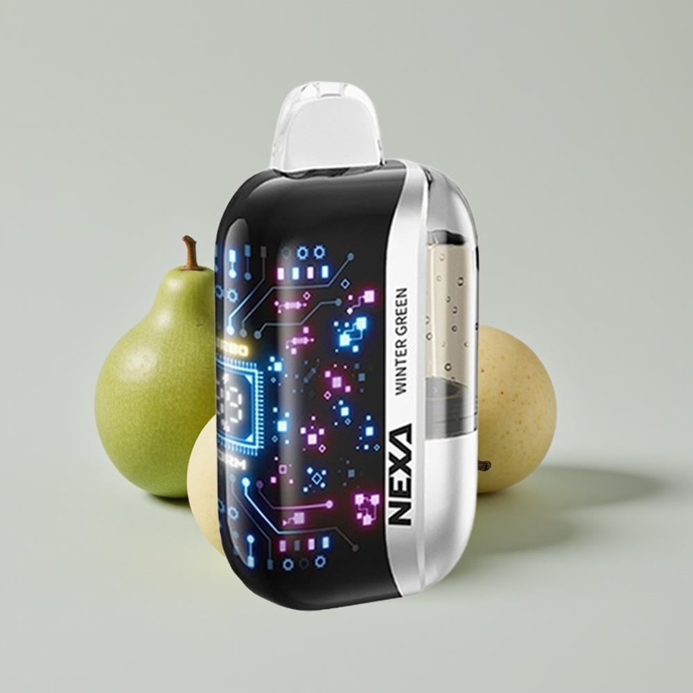 NEXA Ultra 50K Disposable Vape 20ml 5% Nicotina Menta Verde Pantalla 3D Tipo-C