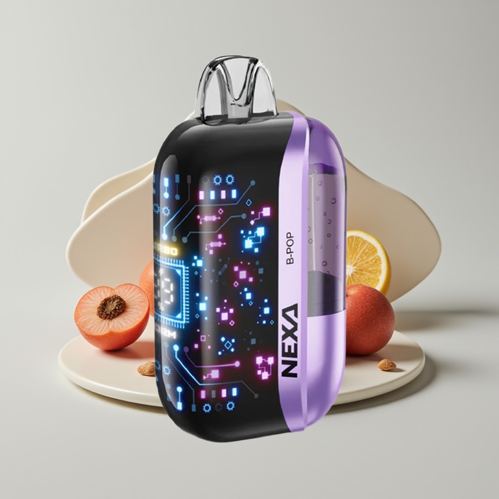NEXA Ultra 50K Disposable Vape B-Pop 20ml 5% Nicotina Pantalla 3D Tipo C