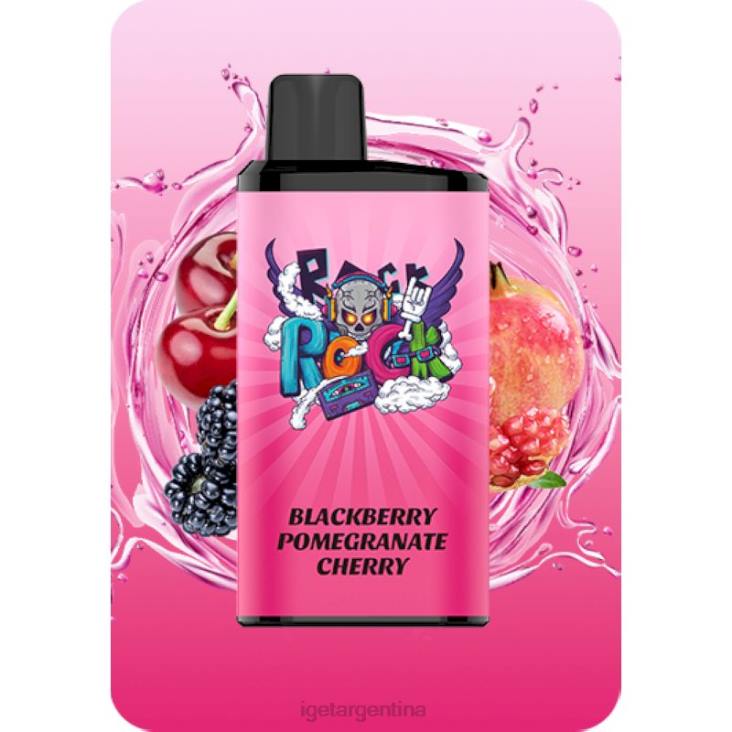 Iget Vape Argentina JNNJ12 - IGET Bar pro backberry granada cereza