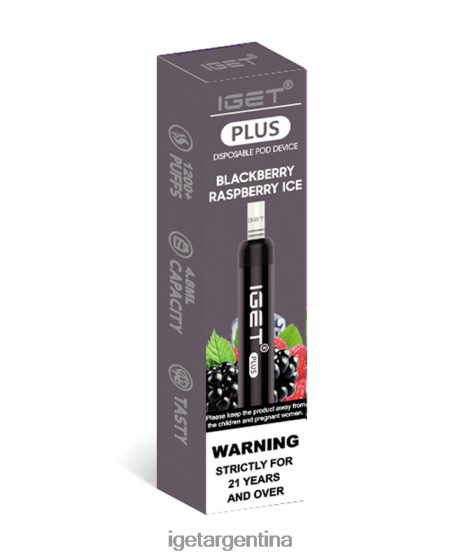IGET Bar tengo más hielo de frambuesa y mora J60FFH31