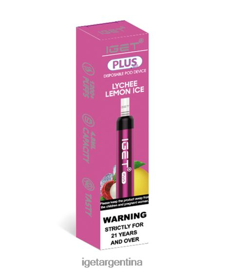 IGET Vape Online tengo más hielo de lichi y limón J60FFH34