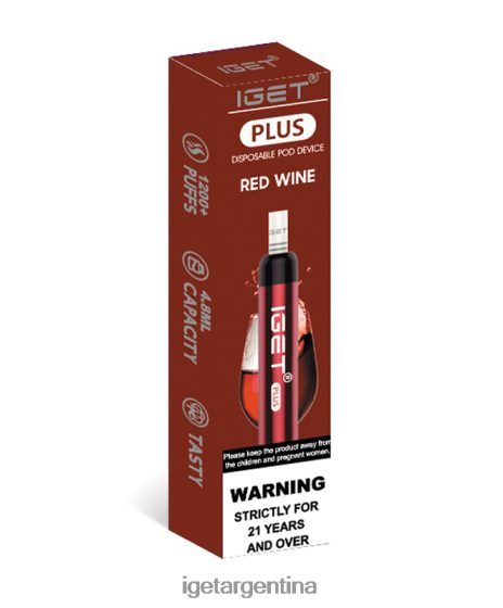 IGET Vape Argentina tengo más vino tinto J60FFH40