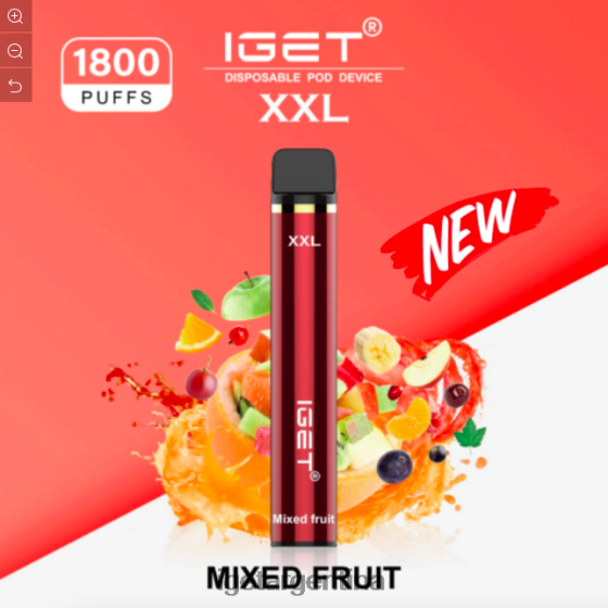 IGET Bar Online xxl - 1800 inhalaciones fruta mezclada J60FFH489