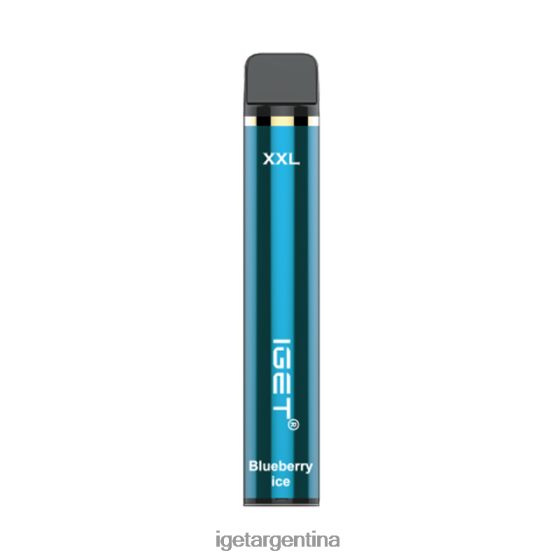 IGET Vape Online xxl 1800 inhalaciones hielo de arándanos J60FFH354