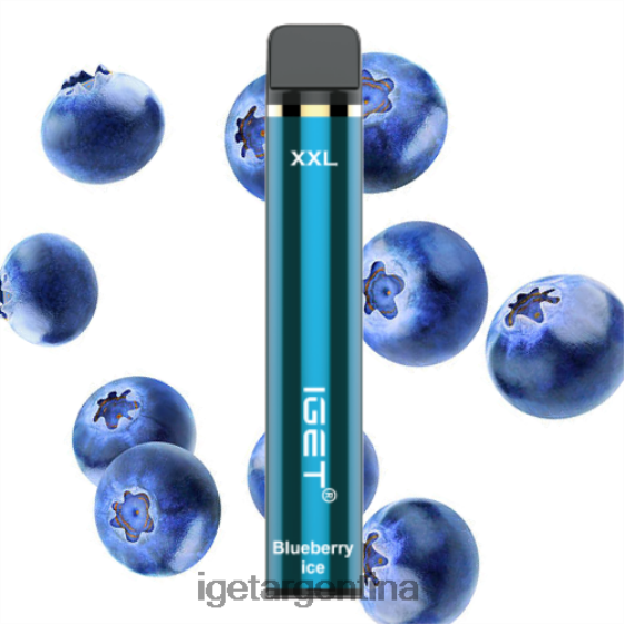 IGET Bar Online xxl - 1800 inhalaciones hielo de arándanos J60FFH529