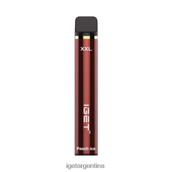 IGET Vape Argentina xxl 1800 inhalaciones hielo de durazno J60FFH360