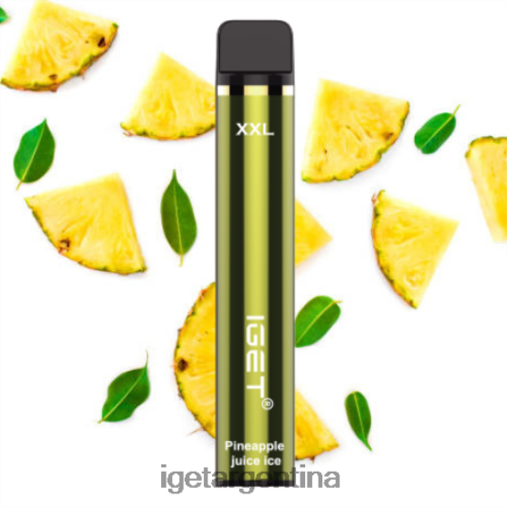 IGET Vape Online xxl - 1800 inhalaciones hielo de jugo de piña J60FFH588