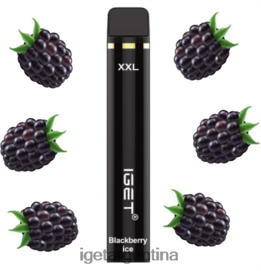 IGET Bar Shop xxl - 1800 inhalaciones hielo de mora J60FFH542