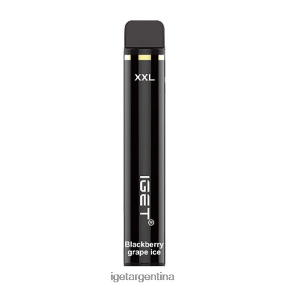 IGET Online xxl 1800 inhalaciones hielo de uva y mora J60FFH363