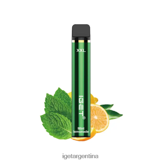 IGET Vape xxl 1800 inhalaciones limonada de menta J60FFH362
