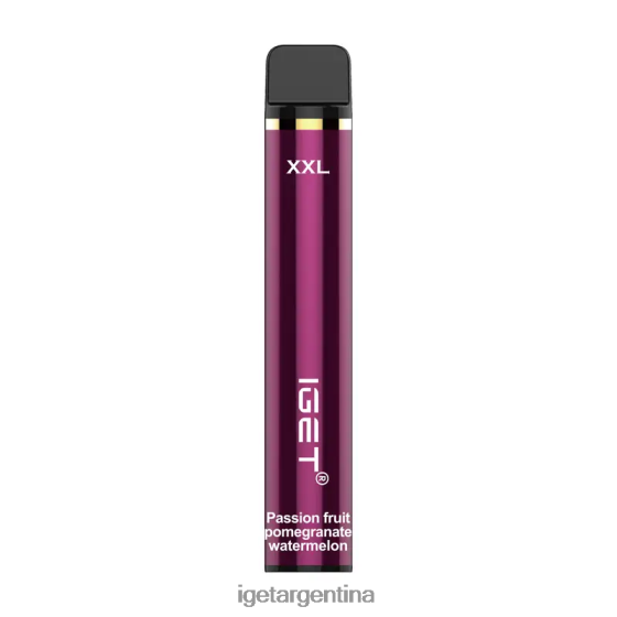 IGET Bar Online xxl 1800 inhalaciones maracuyá granada sandía J60FFH365