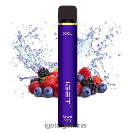 IGET Vape Argentina xxl - 1800 inhalaciones mezcla de baya J60FFH494