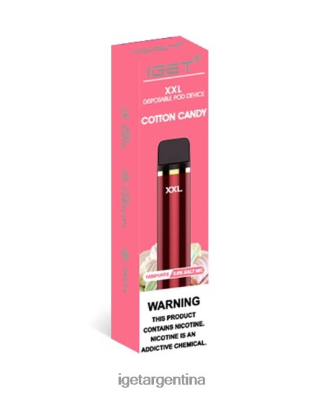 IGET Vape soy xxl algodón de azúcar J60FFH52