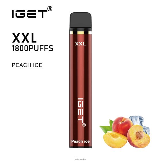 IGET Vape Argentina soy xxl hielo de durazno J60FFH70