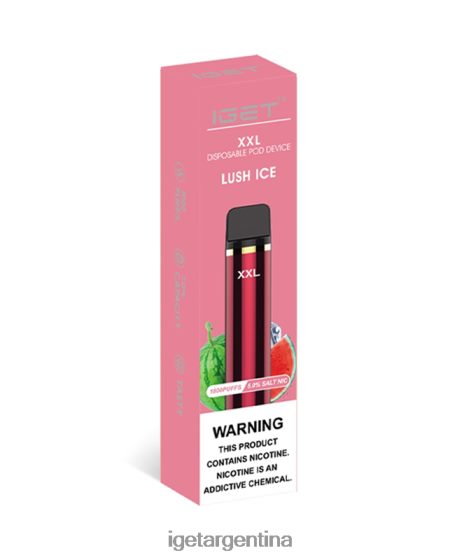 IGET Vape Argentina soy xxl hielo exuberante J60FFH60
