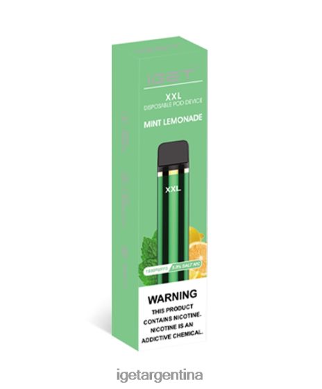 IGET Vape Online soy xxl limonada de menta J60FFH64