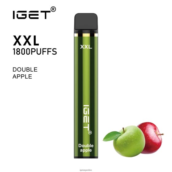 IGET Vape Online soy xxl manzana doble J60FFH54