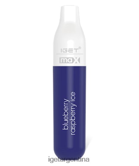IGET Vape Argentina tengo máximo hielo de frambuesa y arándanos J60FFH80