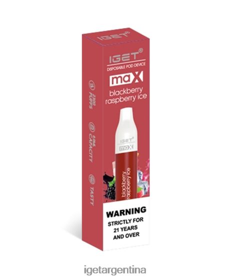 IGET Bar Shop tengo máximo hielo de frambuesa y mora J60FFH78