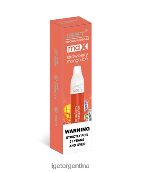 IGET Bar tengo máximo hielo de fresa y mango J60FFH91