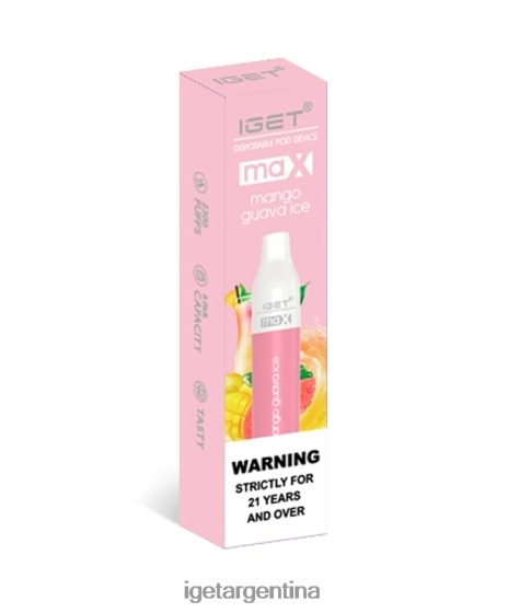 IGET Vape Online tengo máximo hielo de guayaba y mango J60FFH84
