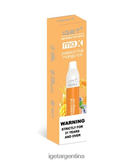 IGET Shop tengo máximo hielo de mango y maracuyá J60FFH87