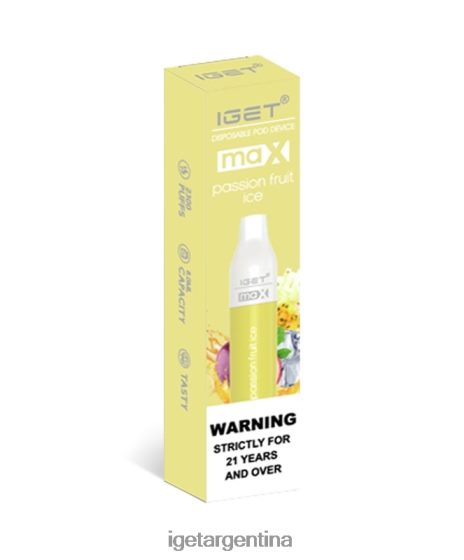 IGET Vape Shop tengo máximo hielo de maracuyá J60FFH86