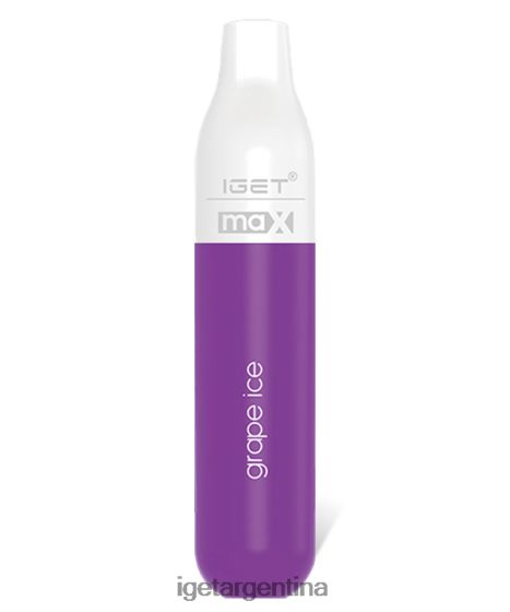 IGET Vape tengo máximo hielo de uva J60FFH82