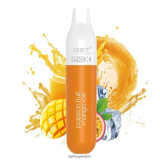 IGET Vape Shop max - 2300 inhalaciones hielo de mango y maracuyá J60FFH620