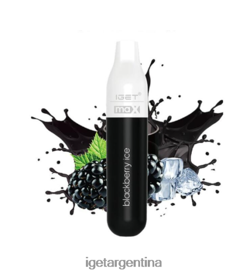 IGET Shop max - 2300 inhalaciones hielo de mora J60FFH541