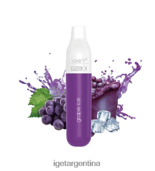 IGET Bar max - 2300 inhalaciones hielo de uva J60FFH455