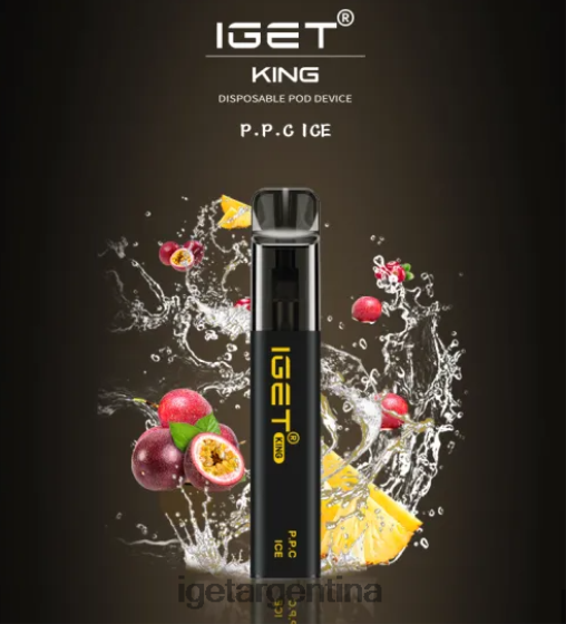 IGET Bar rey p.p.c. - 2600 bocanadas maracuyá, piña, arándano, hielo J60FFH665